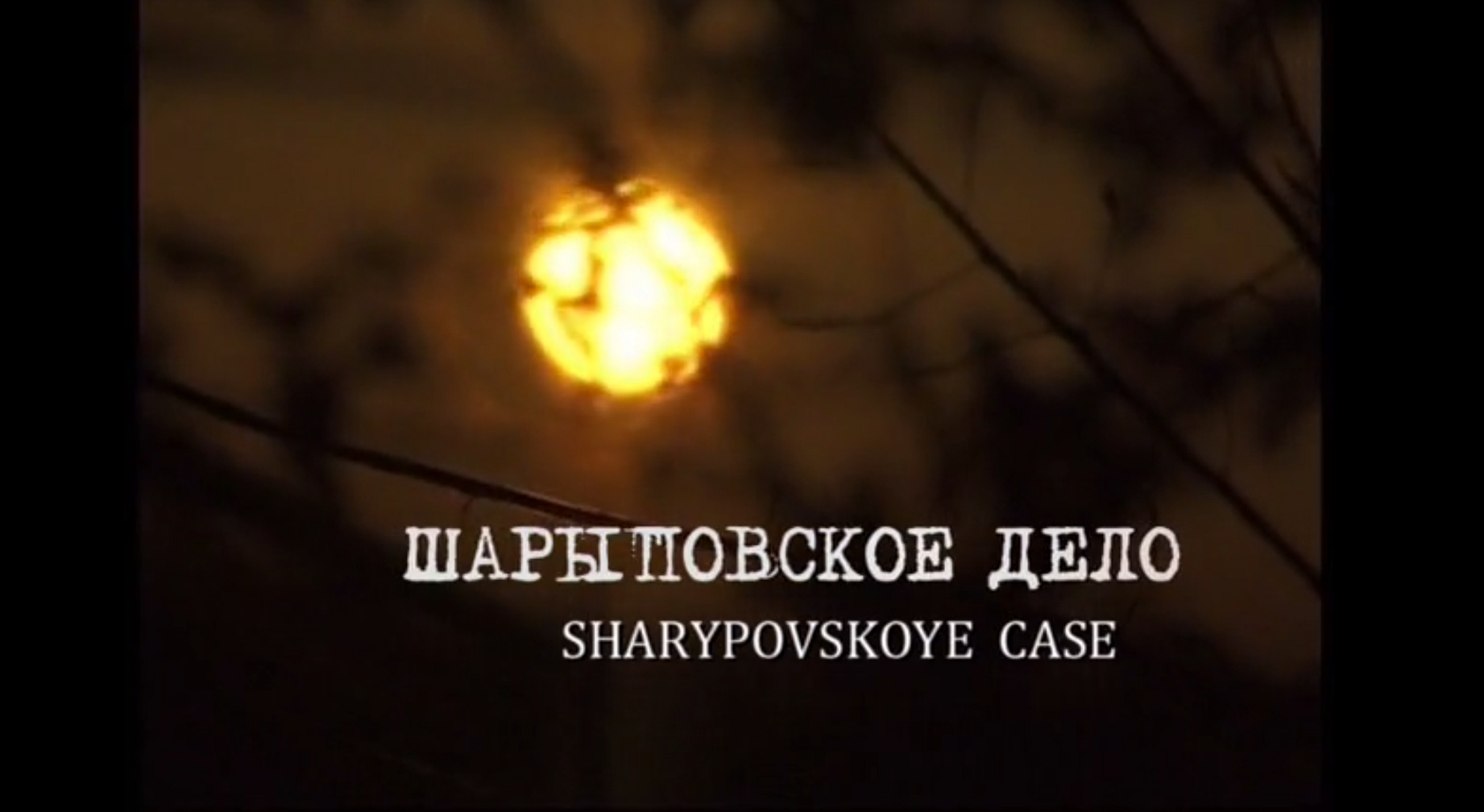 ШАРЫПОВСКОЕ ДЕЛО
